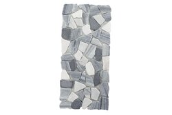 Myvillage Steentjes mat l30b14cm grijs-wit