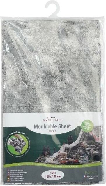 MyVillage Vormbare sheet alpine 60x50cm grijs