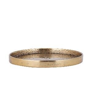 PTMD Naftali Ant Gold alu candle plate 12,5 candle dia