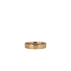 PTMD Naftali Ant Gold alu candle plate 5,5cm candle dia