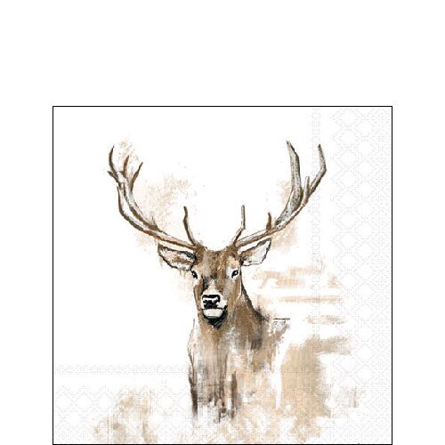 Napkin 25 Antlers FSC Mix