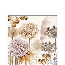 Napkin 25 Dried flowers FSC Mix