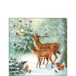 Napkin 25 Forest celebration FSC Mix