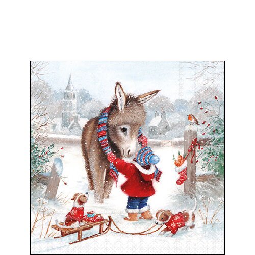 Napkin 25 Keeping warm FSC Mix