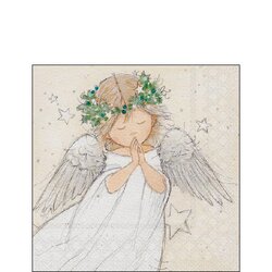 Napkin 25 Praying angel FSC Mix