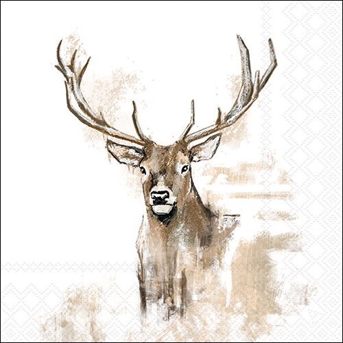 Napkin 33 Antlers FSC Mix