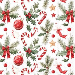 Napkin 33 Christmas elements FSC Mix
