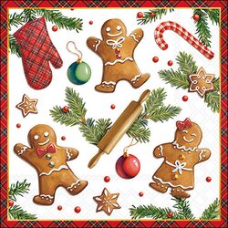Napkin 33 Gingerbread cookies FSC Mix
