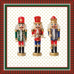 Napkin 33 Three nutcrackers FSC Mix