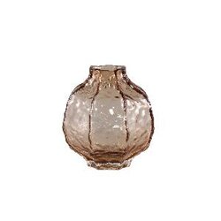 PTMD Narin Cream round shaped glass vase S