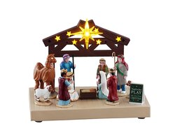 Lemax Nativity Play, B/O (4.5V)