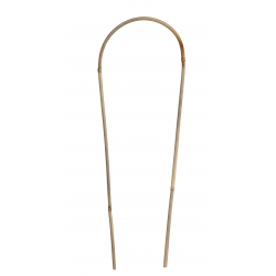 Nature Bamboestok Naturel gebogen - H60cm - Ø8-10mm - 3 stuks - afbeelding 2
