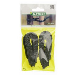 Nature bindband met rattenstaartsluiting groen 17cm - 40 stuks - afbeelding 3