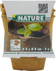 Nature Biopot + kweektablet h8xØ8 - 3 stuks - afbeelding 4