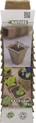 Nature Biopotjes h8x8x8cm -14 stuks - afbeelding 4