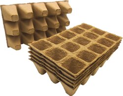 Nature Biopottrays h5x4x4cm - 6 stuks - afbeelding 1