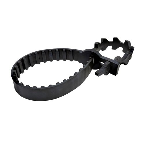Nature Boomband met rattenstaartsluiting 57 x 2,25cm - 2 stuks - afbeelding 1