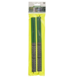 Nature boomband soft groen/grijs 30 x 2,5cm - 2 stuks - afbeelding 2