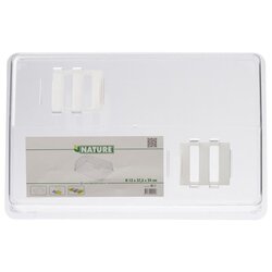 Nature Deksel met ventilatie Transparant  H15 x 55 x 31cm Excl. Kweekbak - afbeelding 2