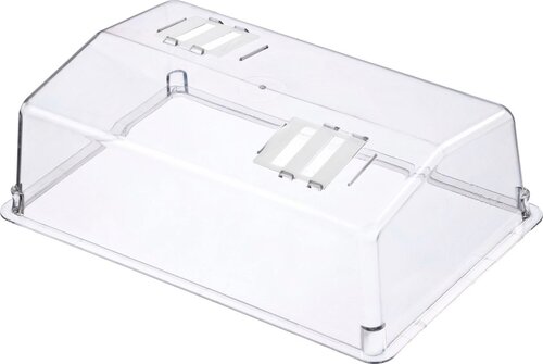 Nature Deksel met ventilatie Transparant  H15 x 55 x 31cm Excl. Kweekbak - afbeelding 1