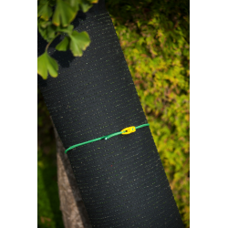 Nature Elastische band met clip groen - Ø5mm x L65cm - 5 stuks - afbeelding 3