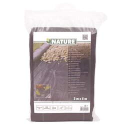 Nature Gronddoek 2 x 5m zwart - 100 g/m² - afbeelding 1