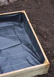 Nature Gronddoek zwart voor ½ vierkante metertuin 1,34 x 0,84m - afbeelding 3