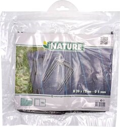 Nature Gronddoekpennen Metaal H20 x 12cm Ø4mm - 10 stuks - afbeelding 1