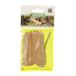 Nature Houten Plantetiketten Naturel H10cm - 15 stuks - afbeelding 1