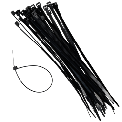 Nature Kabelbinders nylon zwart 15cm - 25 stuks - afbeelding 1