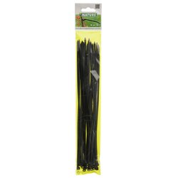 Nature Kabelbinders Nylon zwart 30cm - 25 stuks - afbeelding 4