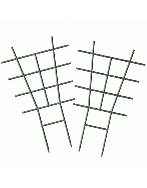 Nature Kamerplantenrekjes 37 x 23cm - 2 stuks - afbeelding 1