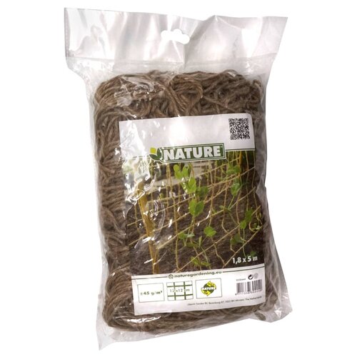 Nature Klimnet jute 1,8 x 5m ±410g - afbeelding 1