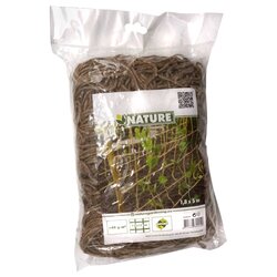 Nature Klimnet jute 1,8 x 5m ±410g - afbeelding 1