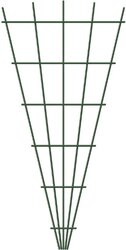 Nature klimrek metaal geplastificeerd groen V-Vorm - H145 x 5-75cm - afbeelding 1