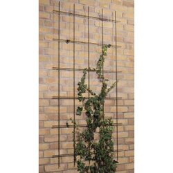 Nature klimrek metaal geplastificeerd groen - H145 x 72,5cm - afbeelding 2