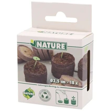 Nature Kokostabletten d3.5cm 18st