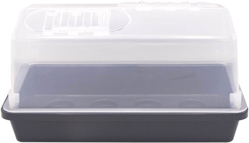 Nature Mini-kweekkas antraciet h17b32d18cm