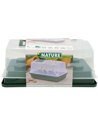 Nature Mini-kweekkas groen h17b32d18cm