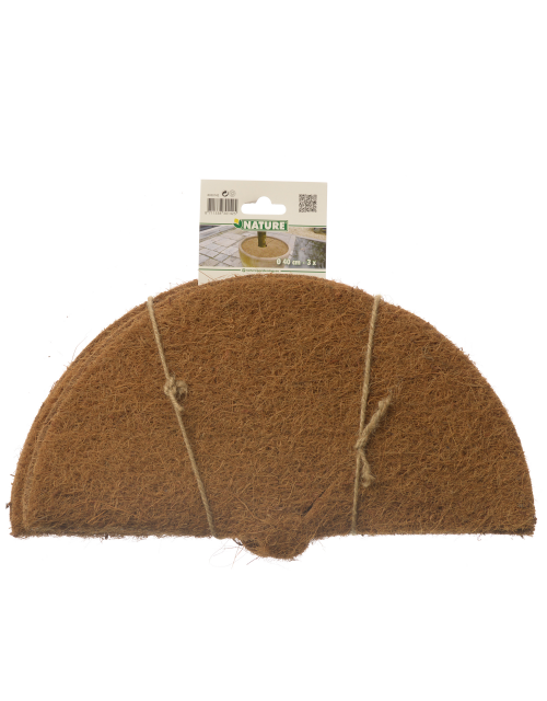 Nature Plantbeschermingsschijf Kokos Ø40cm - 3 stuks - afbeelding 1