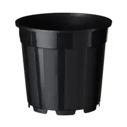 Nature plantcontainder (Pot) Zwart 6,3L H21,5 x Ø24cm - afbeelding 2