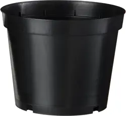 Nature plantcontainer (pot) Zwart 1L H10,4 x Ø13,2cm-6x - afbeelding 2