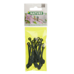 Nature plantenklem met nagels groen - 12 stuks - afbeelding 3