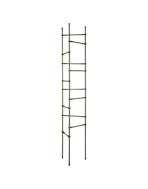 Nature plantensteun Driehoek groen - h150cm - Ø11mm - afbeelding 1