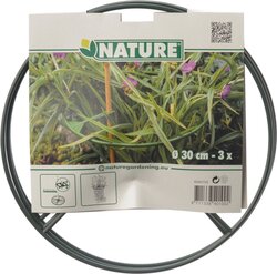 Nature Plantensteun rond groen Ø40cm - 3 stuks - afbeelding 1