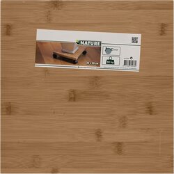 Nature plantentrolley bamboe BPC - h8 x 30 x 30cm - afbeelding 3
