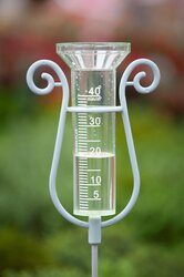 Nature regenmeter kunststof met steel  - afbeelding 2