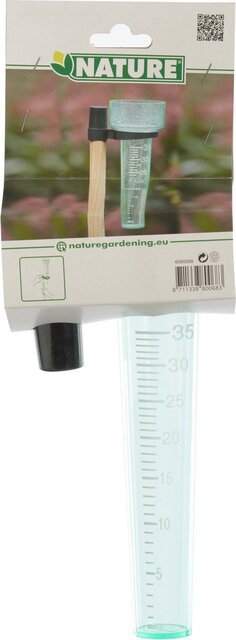 Nature regenmeter transparant - afbeelding 1