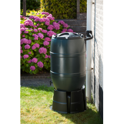 Nature - Regenton - Rond - Kunststof - Groen - 120 L - H81 x Ø50cm - afbeelding 2