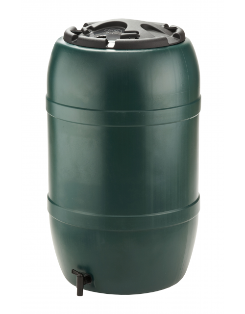 Nature - Regenton - Rond - Kunststof - Groen - 120 L - H81 x Ø50cm - afbeelding 1